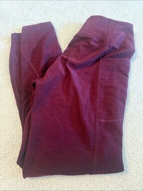 Victoria Secret Sport Burgundy/Wine Workout Leggings